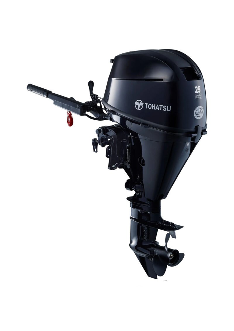 2024 Tohatsu 25 HP MFS25DEFTL Outboard Motor - Image 1