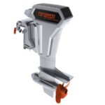 Torqeedo Cruise 10.0R Electric Outboard, Extra Long Shaft, Remote Steering